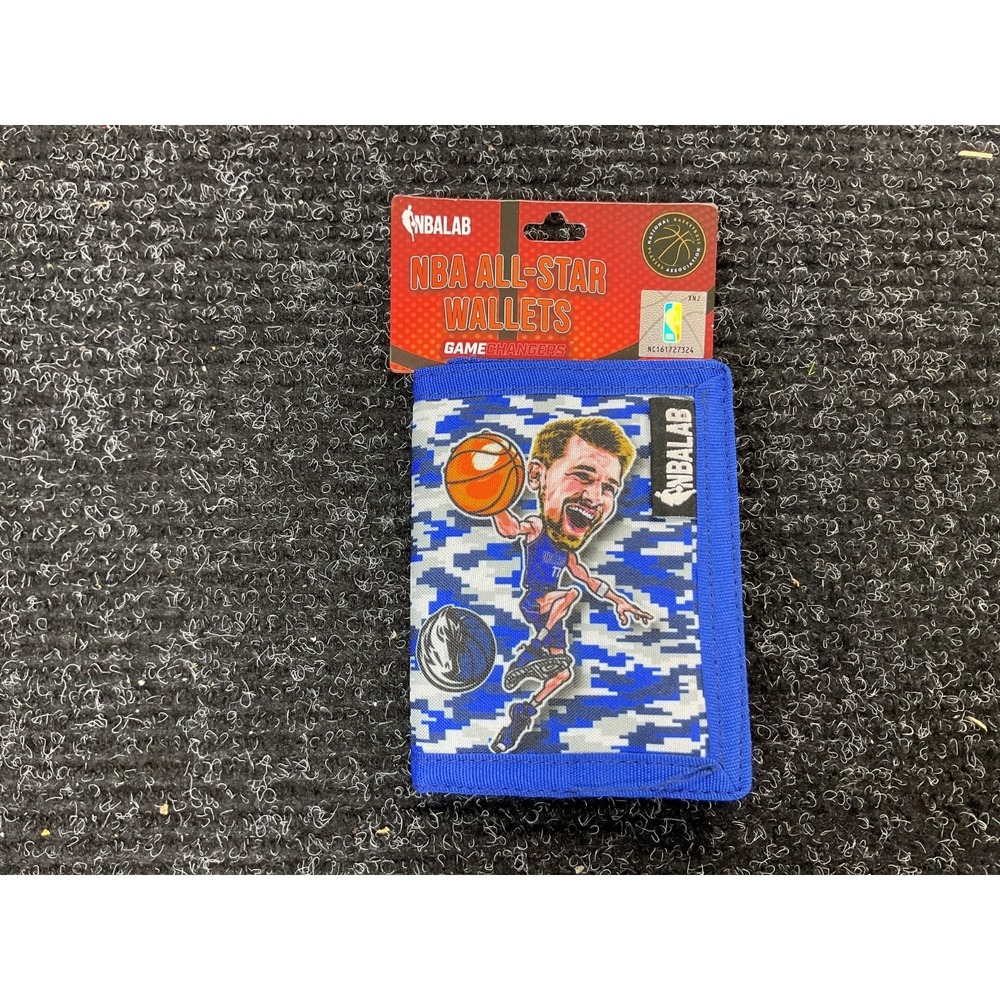 NBA Lab Dallas Mavericks All-Star Trifold Wallet Game Changers‎ New With Tags